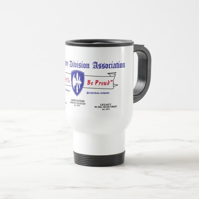 Taza De Viaje 65.ª División de Infantería Asociación de Viajes (Anverso derecho)
