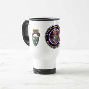 Taza De Viaje 75.º Regimiento de clasificación