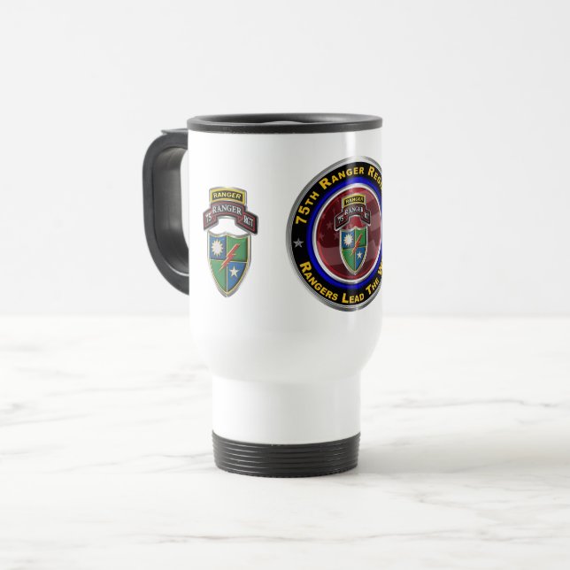 Taza De Viaje 75.º Regimiento de clasificación  (Anverso izquierdo)