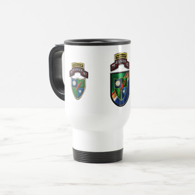 Taza De Viaje 75.º Regimiento de Peregrinos (Anverso izquierdo)