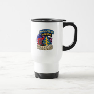 Taza De Viaje 7.º grupo de las fuerzas especiales iraq vets coff