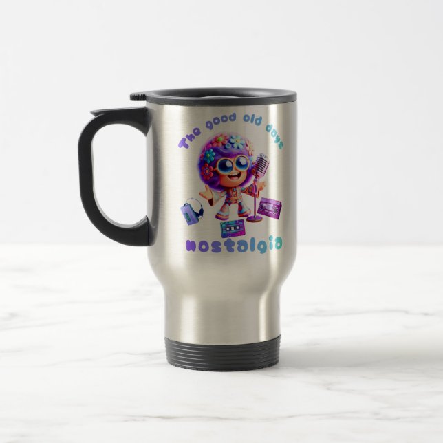Taza De Viaje 80s Nostalgia Groove (Izquierda)