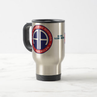 Taza De Viaje 82.ª División Aérea All American Casual Patch