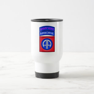 Taza De Viaje 82.ª División Aérea "Esposa de Paracaidistas"