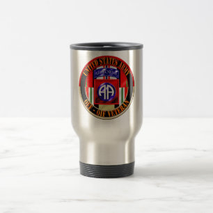 Taza De Viaje 82.o Veterano de la división aerotransportada OEF
