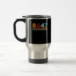 Taza De Viaje 8647 - Diseño Antifascista Estilo Clásico Creativo