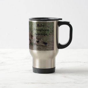 Taza De Viaje A6 Pronghorn Antelope Baby Pronghorn Antelope