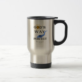 Taza De Viaje A la manera de Dios, acero inoxidable perfecto