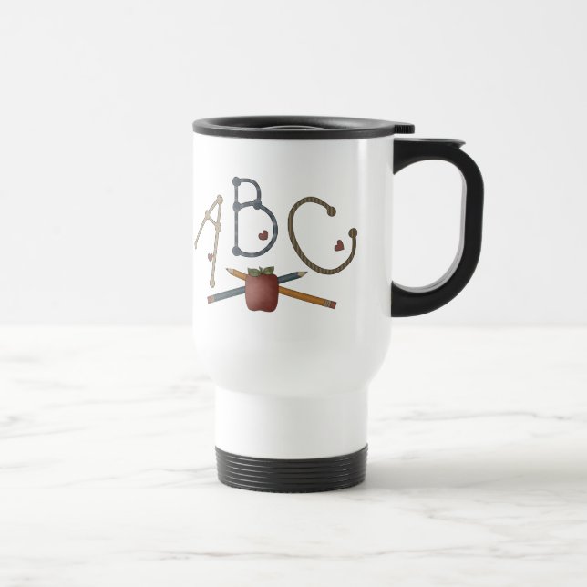 Taza De Viaje ABC enseña (Derecha)