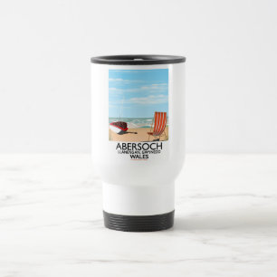 Taza De Viaje Abersoch Llanengan en Gwynedd, afiches de viaje de