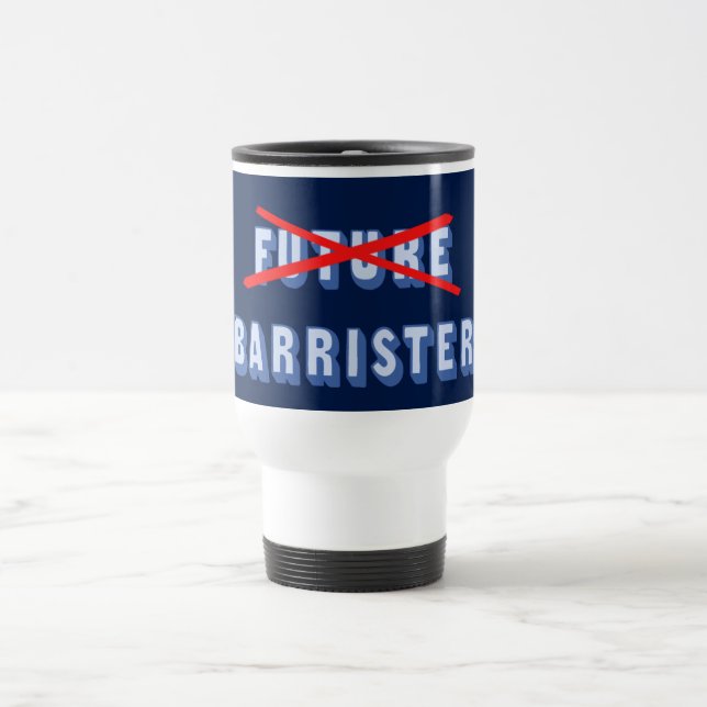 Taza De Viaje Abogado futuro no más (Centro)