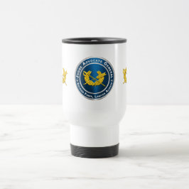 Taza De Viaje Abogado General del Cuerpo JAG
