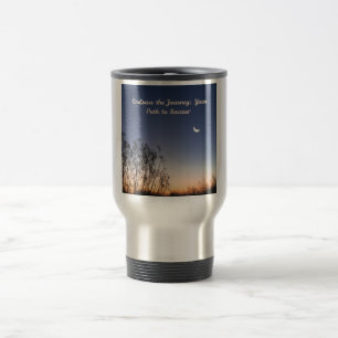 Taza De Viaje Abordar el viaje: su camino hacia el éxito