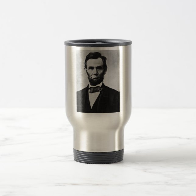 Taza De Viaje Abraham Lincoln: 16º presidente de América (Centro)
