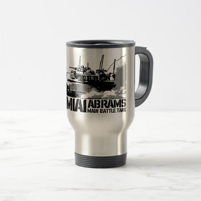 Taza De Viaje Abrams M1 (Anverso derecho)