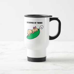 Taza De Viaje Abuela de camisas gemelas y regalos