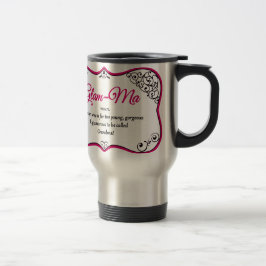 Taza De Viaje ¡Abuela de las Atractivo-Mamáes que es atractiva!