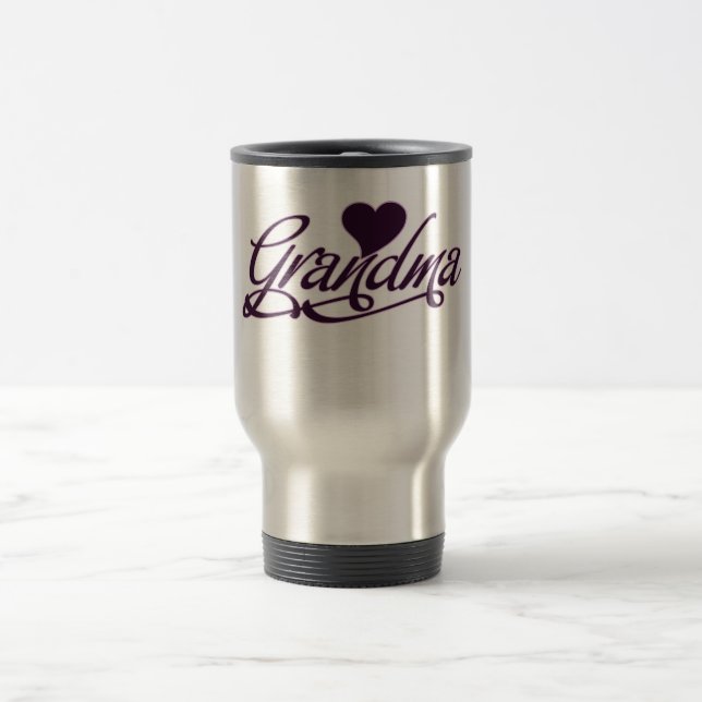 Taza De Viaje Abuela púrpura (Centro)