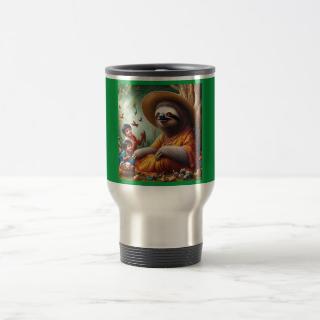 Taza De Viaje Abuela Sloth (Centro)