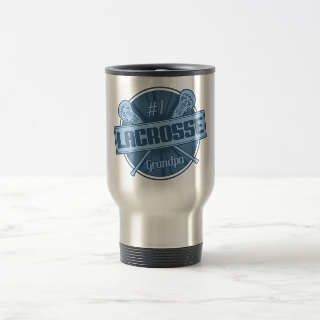Taza De Viaje Abuelo de #1 LaCrosse (Centro)