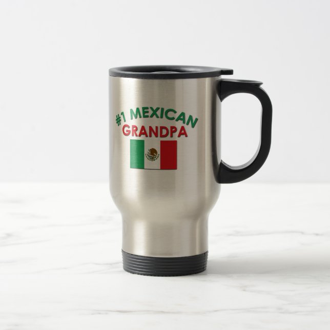 Taza De Viaje Abuelo del mexicano #1 (Derecha)
