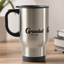 Taza De Viaje Abuelo Estableció Nuevo Regalo para Abuelo
