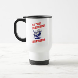 Taza De Viaje Abuelo Gruñón Ocupado