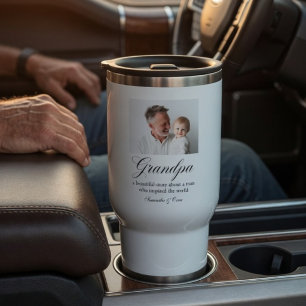 Taza De Viaje Abuelo Personalizado   Regalo Personalizado para A