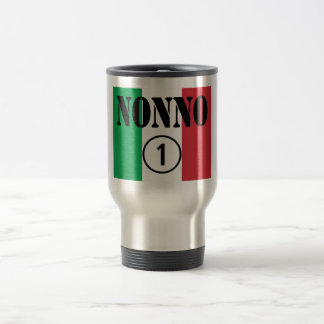 Taza De Viaje Abuelos italianos: Uno de Nonno Numero