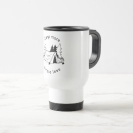 Taza De Viaje Acampar menos estrés