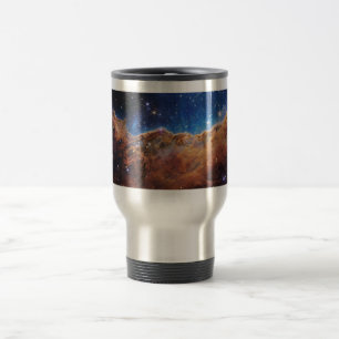 Taza De Viaje Acantilados cósmicos Telescopio web Carina Nebula