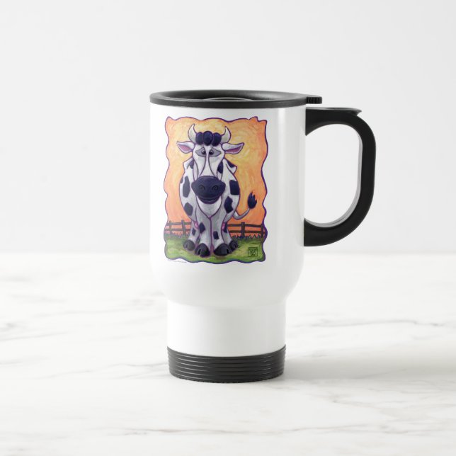 Taza De Viaje Accesorios de cocina de vaca (Derecha)