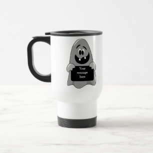 Taza De Viaje Acero inoxidable de encargo del fantasma torpe