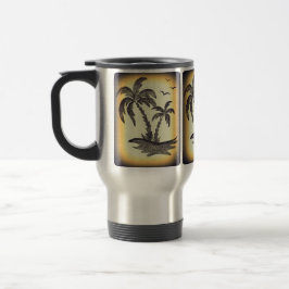 Taza De Viaje Acero inoxidable viaje de 15 onzas/taza y palmas