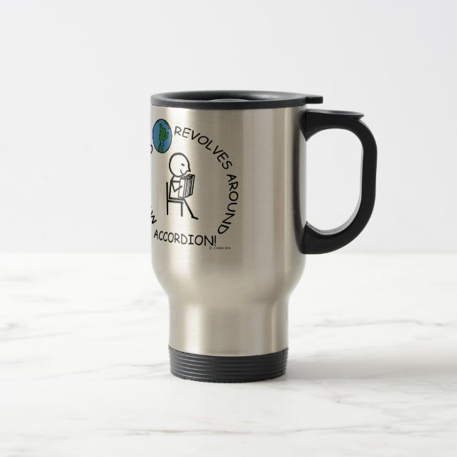 Taza De Viaje Acordeón - El mundo se repite (Derecha)