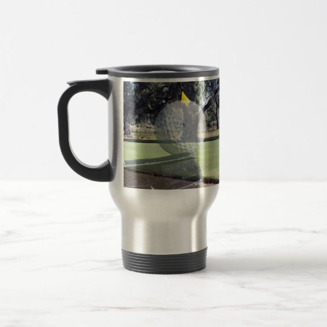 Taza De Viaje Adicción al golf, (Izquierda)