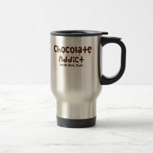 Taza De Viaje Adicto al chocolate