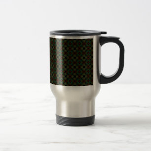 Taza De Viaje Adorno oscuro
