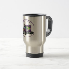 Taza De Viaje ADR Class 7 Radioactive | Hazmat Driver & Logistic