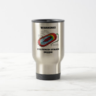 Taza De Viaje ¡Advertencia! Interior cultivado de la tensión