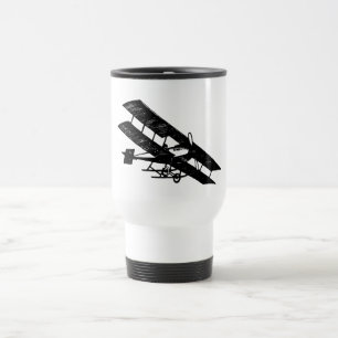 Taza De Viaje Aeronaves de la máquina de volar de la aeronave