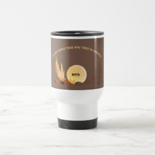 Taza De Viaje Aesthetic Earth Tone 15oz Spiritual Travel Mug