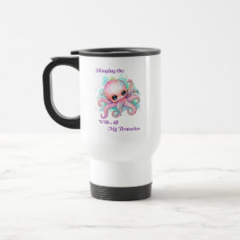 Taza De Viaje Aferrándome con todos mis tentáculos