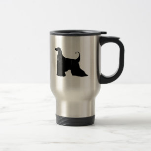 Taza De Viaje Afgano en silueta