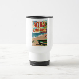 Taza De Viaje Afiche de viaje de Accra Barbados