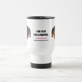 Taza De Viaje Afirmación de #Proud2BNaturalMe