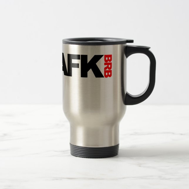 Taza De Viaje afk brb (Derecha)