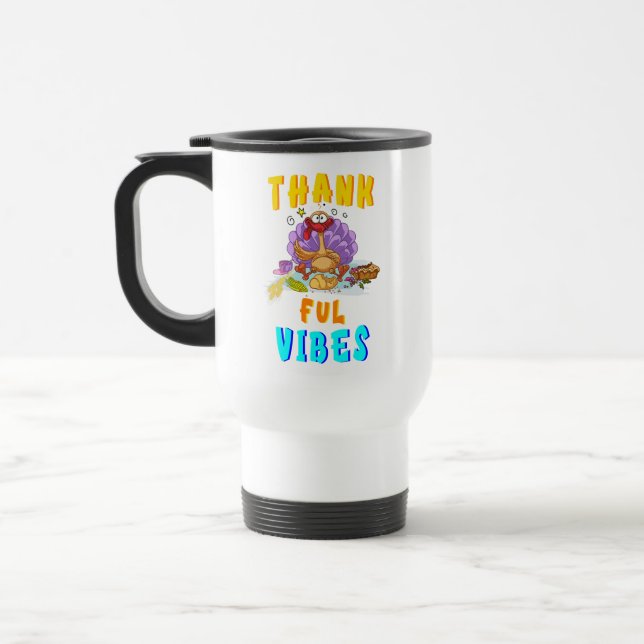 Taza De Viaje Afortunadas vibraciones (Izquierda)