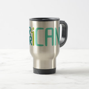 Taza De Viaje Afroamericano