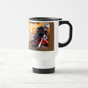 Taza De Viaje Agárrelo y rasgúelo taza del viaje del motocrós